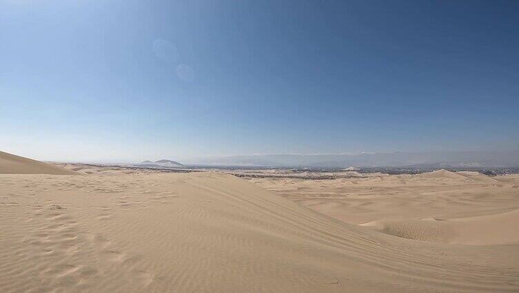 华卡钦沙漠的沙丘