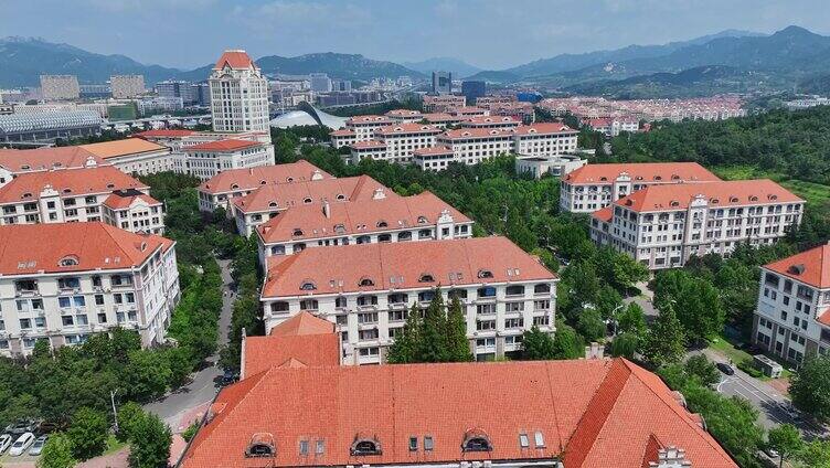 航拍-中国海洋大学崂山校区