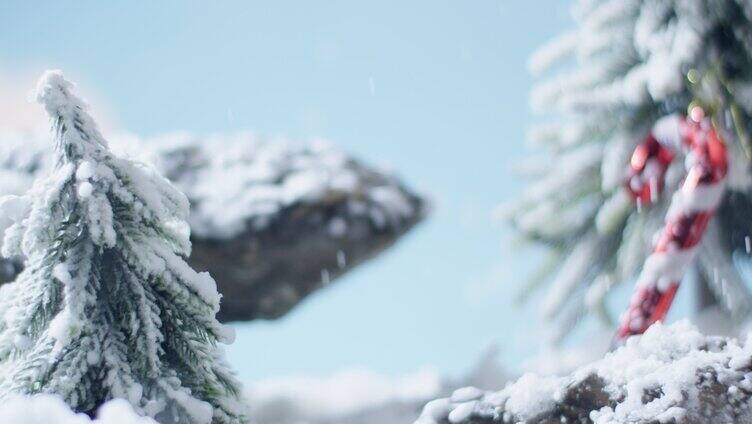 圣诞雪景 圣诞节