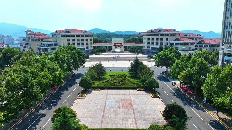 航拍-中国海洋大学崂山校区