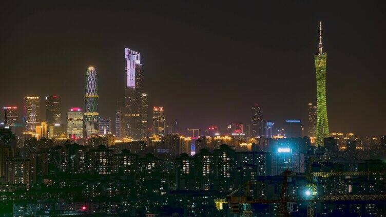 中轴远距离夜景