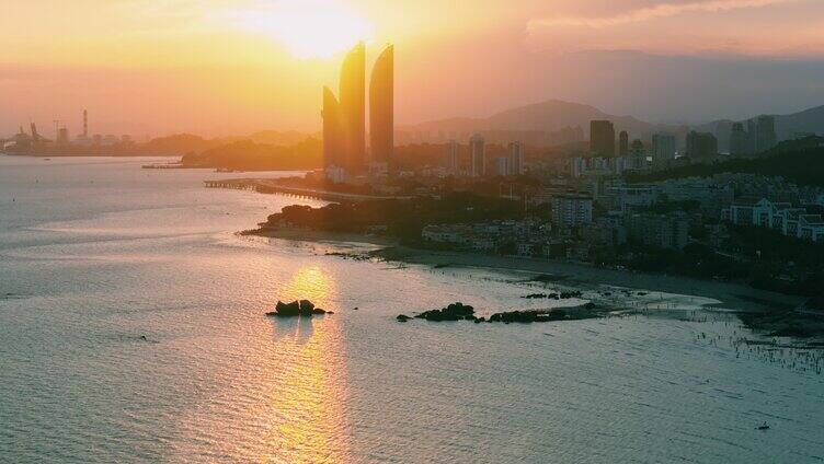 厦门世茂海峡日落