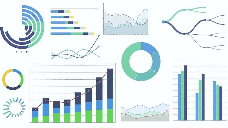 分析数据技术，图形，图表和数据可视化