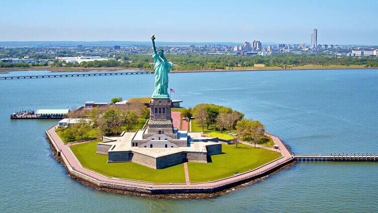 自由女神像。纽约