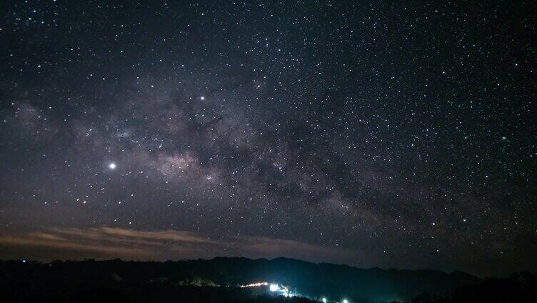 星夜时光流逝