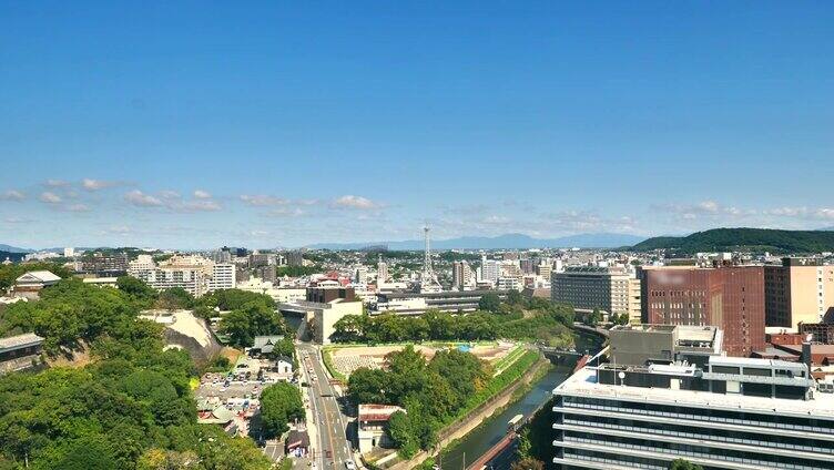 日本熊本市的风景