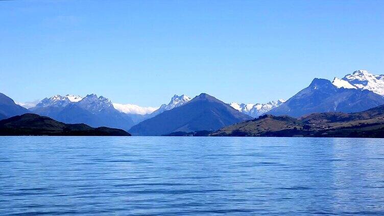 瓦卡蒂普湖，皇后镇，新西兰
