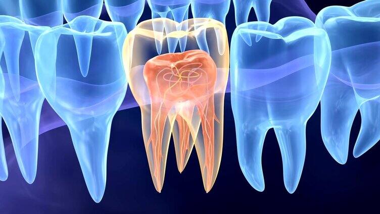 牙髓学磨牙的内部结构