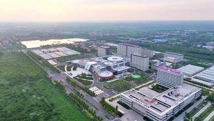 【4K】滨州市人民医院西院区高清航拍大景