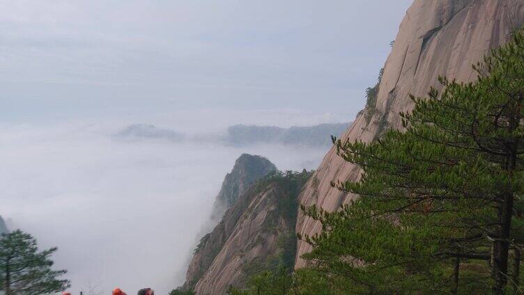 安徽黄山延时风景视频素材