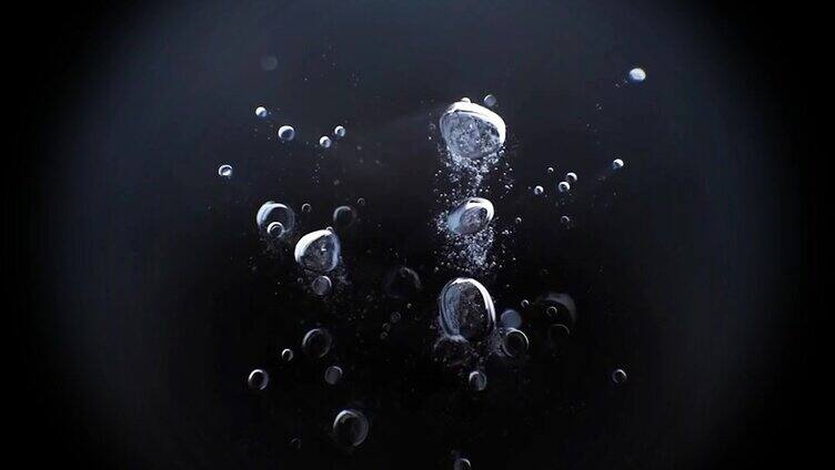 水泡气泡地屏投影