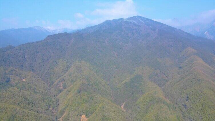 安徽省黄山风景区大山风景视频素材航拍