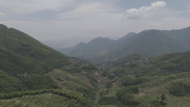 云和梯田航拍素材