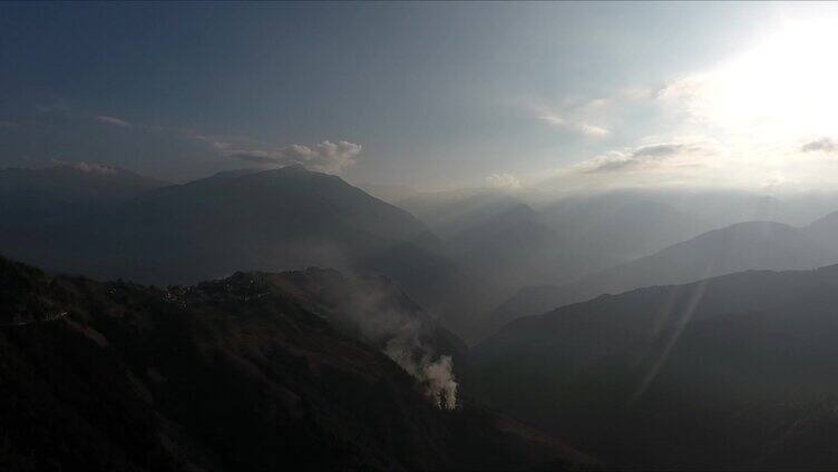 怒江大山谷航拍