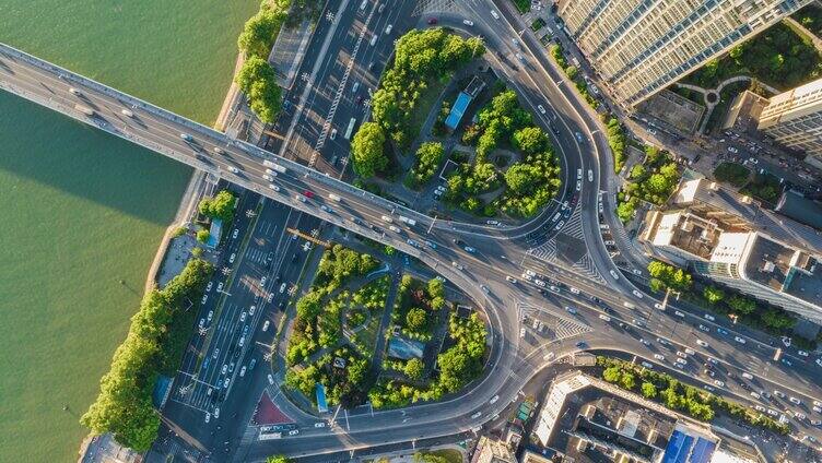 长沙五一大道城市道路交通