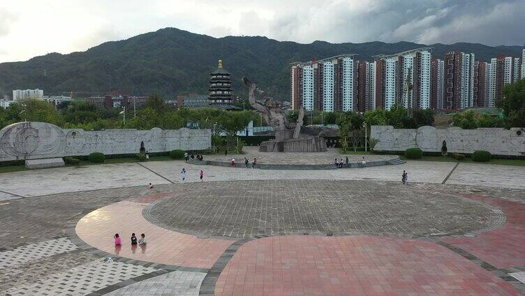 临沧广场实拍