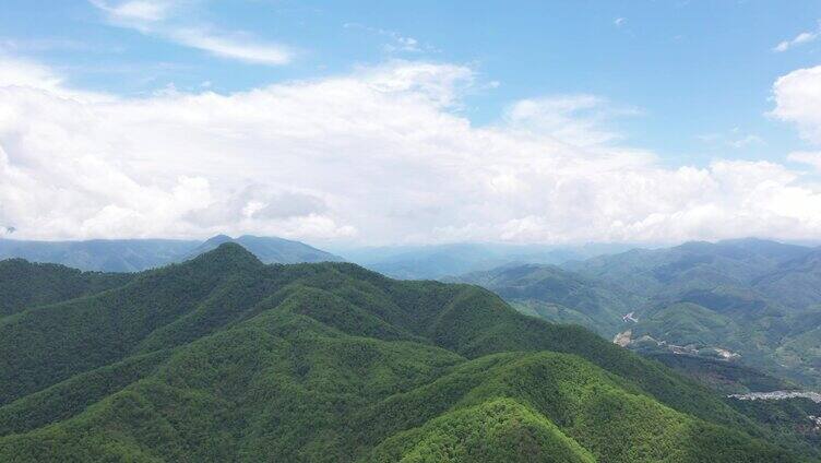 航拍青山素材