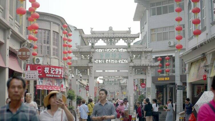 潮州文化古城 牌坊街 人文市井