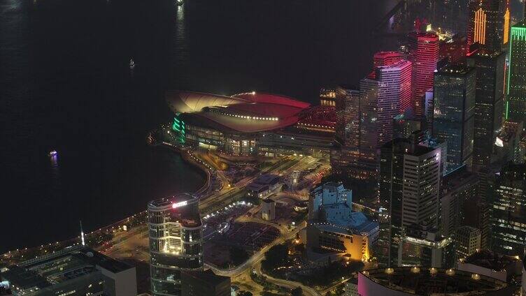 香港夜景 维多利亚港