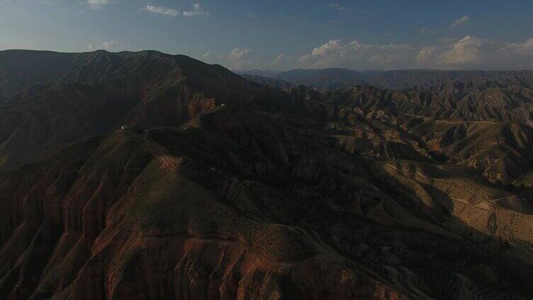 自然 大山 山脉 山峦 风景 航拍 