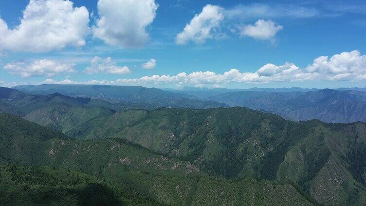 大山 白云 蓝天 延时 蓝天白云 风景 