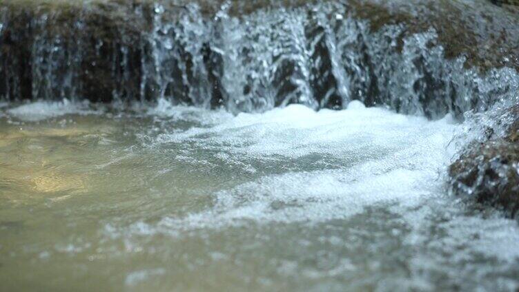 溪流小瀑布 小溪流水