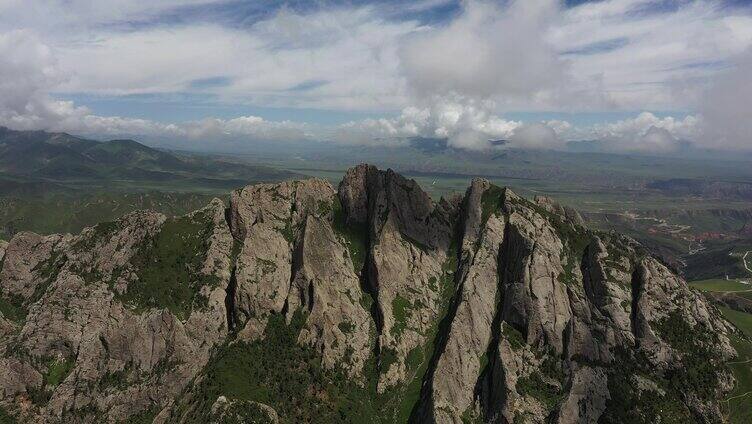 山峰 蓝天 蓝天白云 天空 山 风景