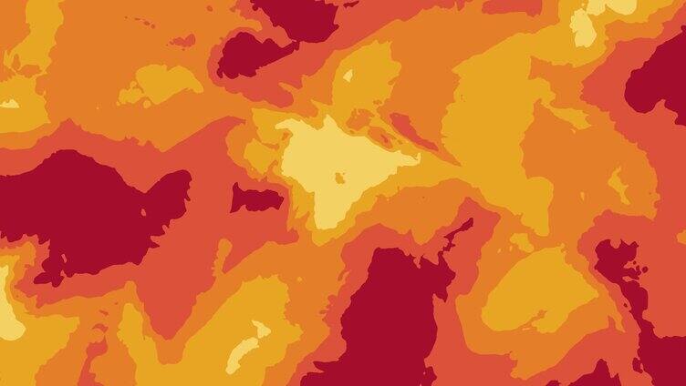 高温热力图视频素材
