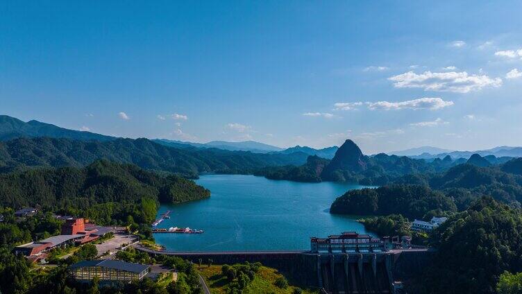 江西铜鼓天柱峰国家森林公园湖泊