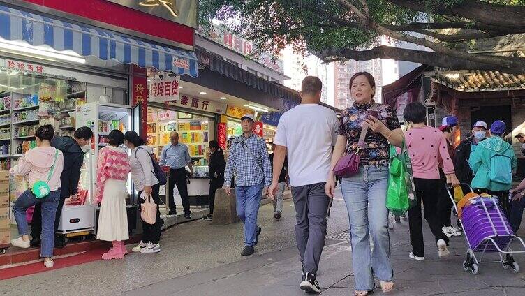 中英街上的界碑沙头角街道一国两制