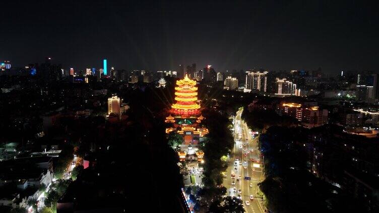 武汉黄鹤楼夜景