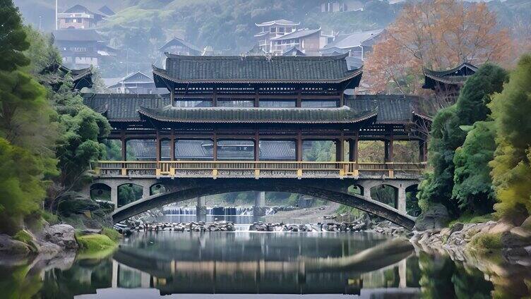 侗寨 鼓楼 千户苗寨 贵州梯田 民族少女