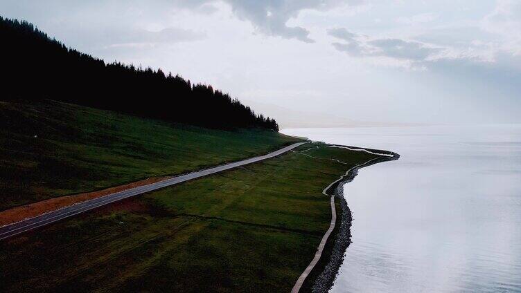 新疆赛里木湖自然风光景区