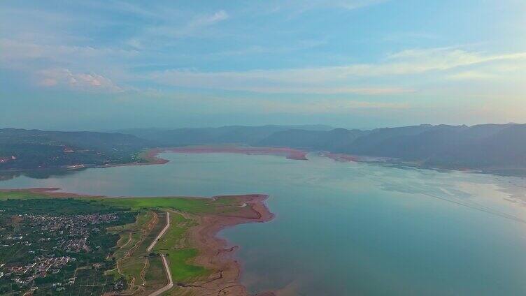 刘家峡水库全景