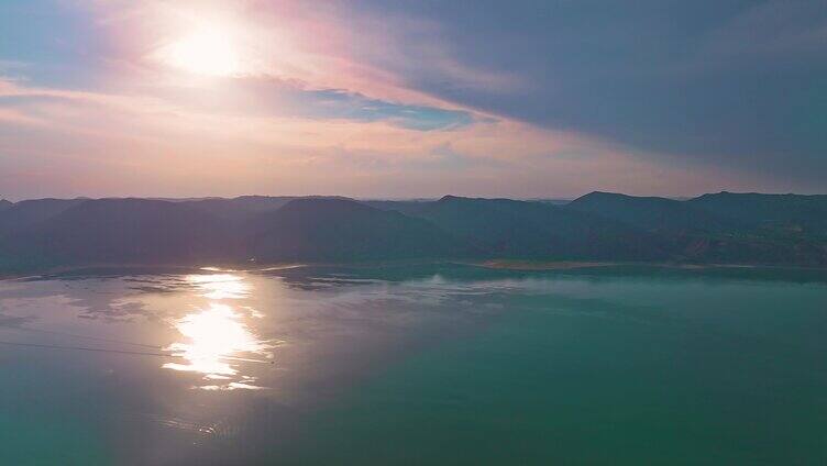 刘家峡水库全景