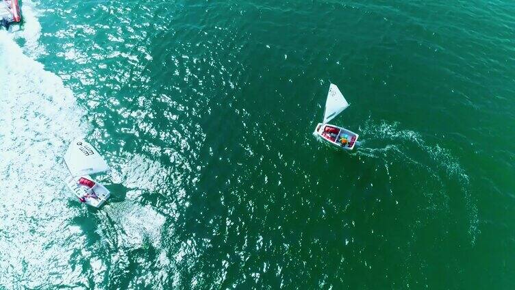 帆船 海面 行驶