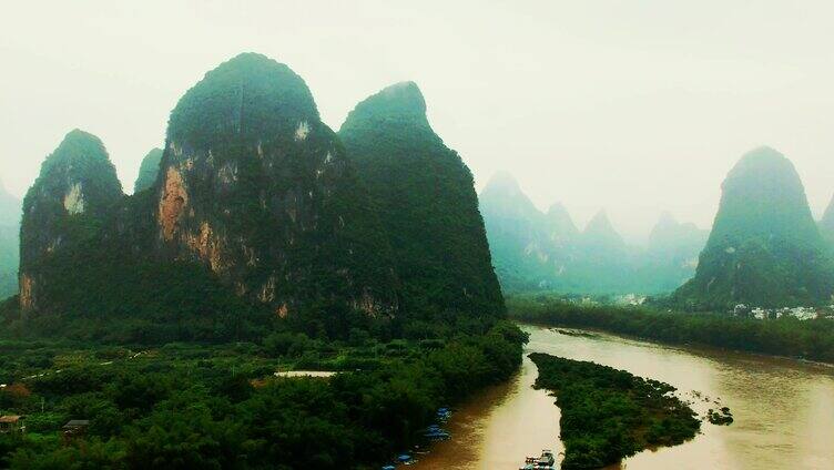 广西桂林山水美景