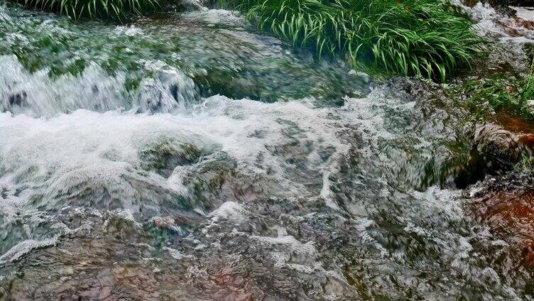 合集大自然天然山泉泉水流水小溪溪流