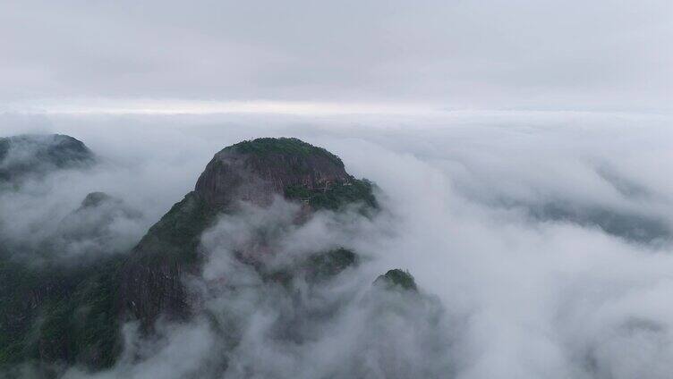 都峤山娑婆岩航拍