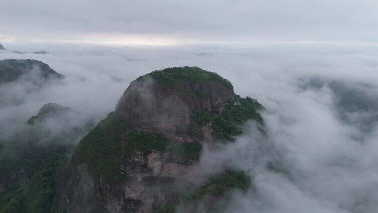 都峤山娑婆岩航拍