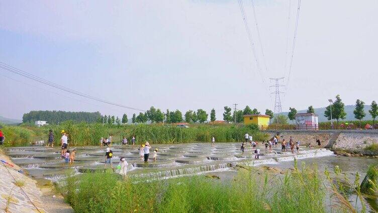 鱼鳞坝 小河乡 水坝 河流 乡村振兴 