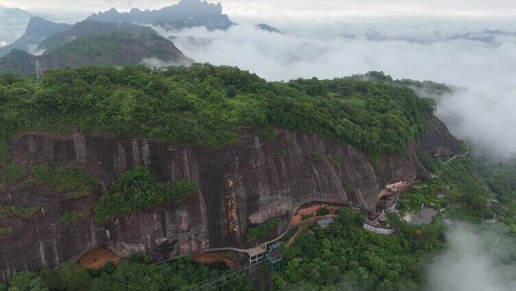 都峤山娑婆岩航拍