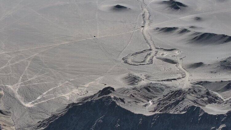 黑独山 青海 戈壁 无人区 荒漠 地貌 