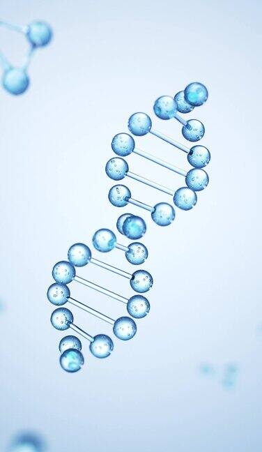 DNA双螺旋遗传分子竖屏