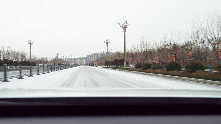 下雪 下大雪行车 开车 开车第一视角 