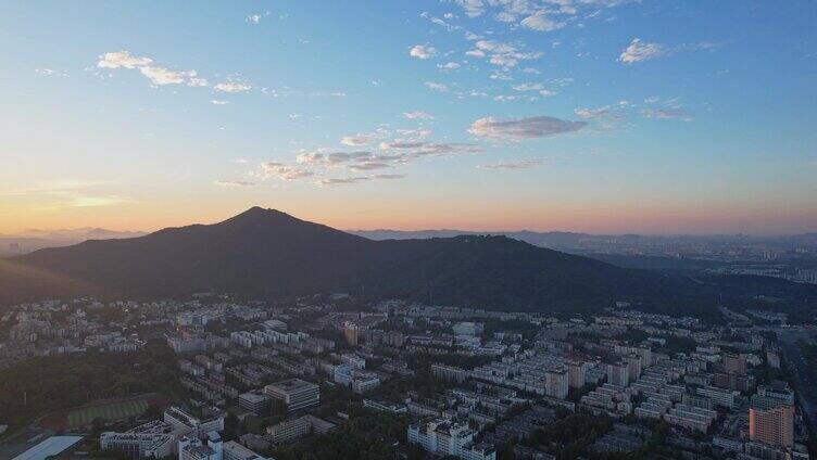 南京紫金山日出