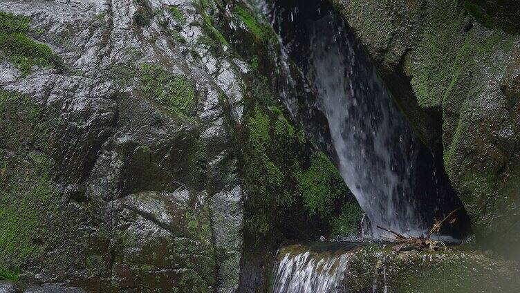 大自然 山野 雨后 瀑布3