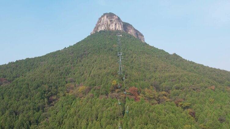 枣庄 山亭 航拍 风光 宣传 抱犊崮 