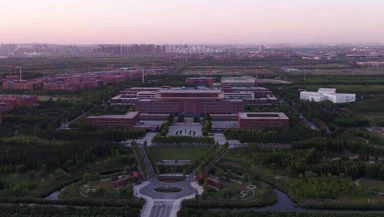 天津海河教育园全景