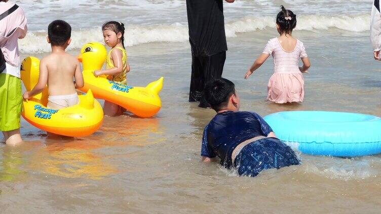 海边 海浪 沙滩 旅游 亲子活动 户外活